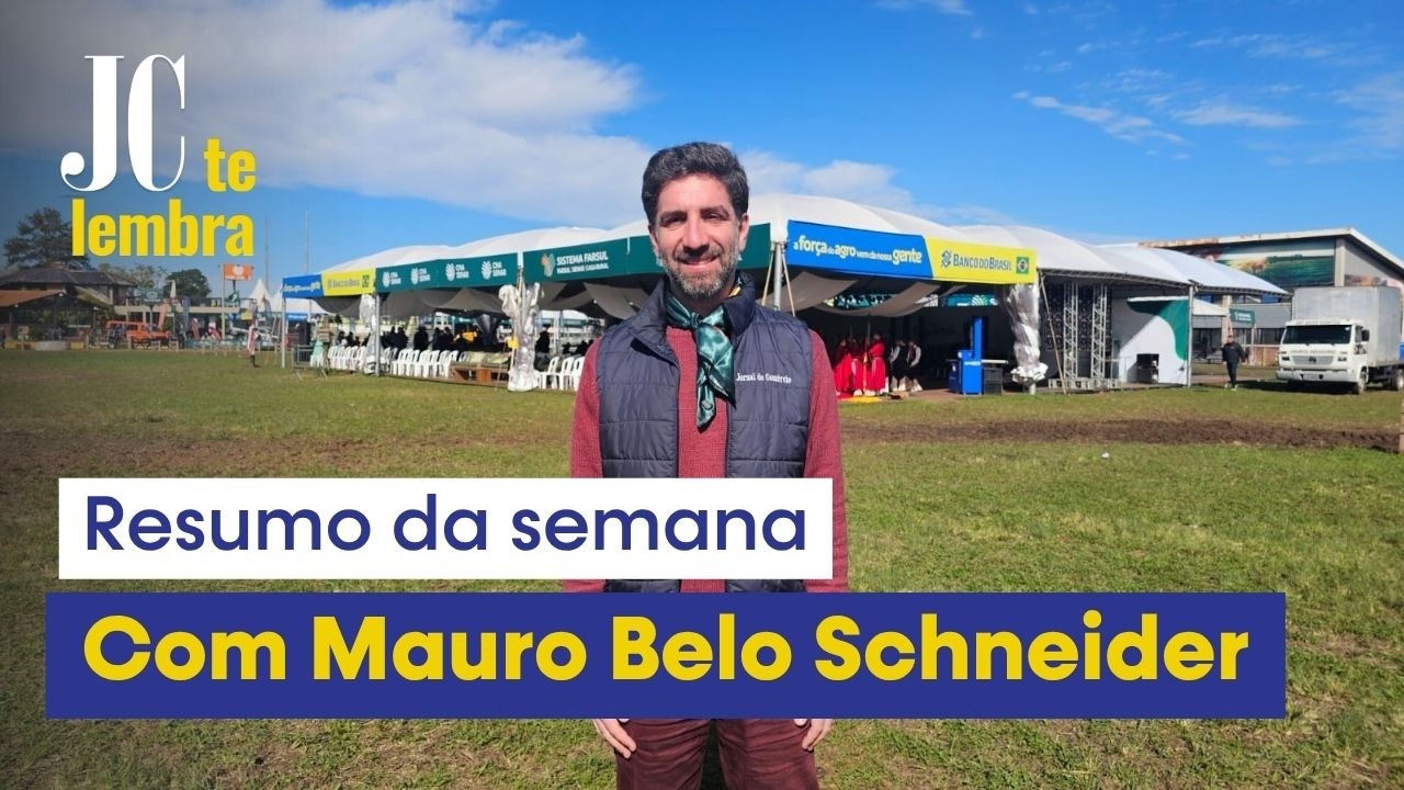 JC Te Lembra: resumo das principais notícias da semana, com Mauro Belo Schneider