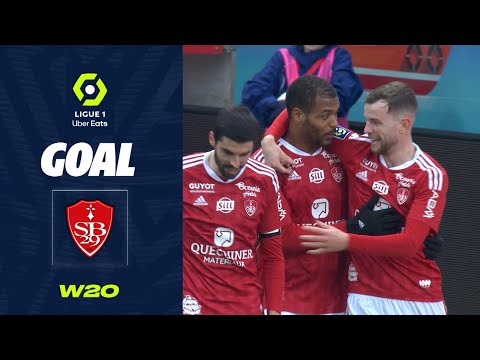 Goal Steve MOUNIE (34' - SB29) STADE BRESTOIS 29 - ANGERS SCO (4-0) 22/23
