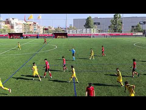 3 Partidode la temporada 25-26. Martinenc CA Sub 15 vs Sarria CA sub 15  (3- 3)