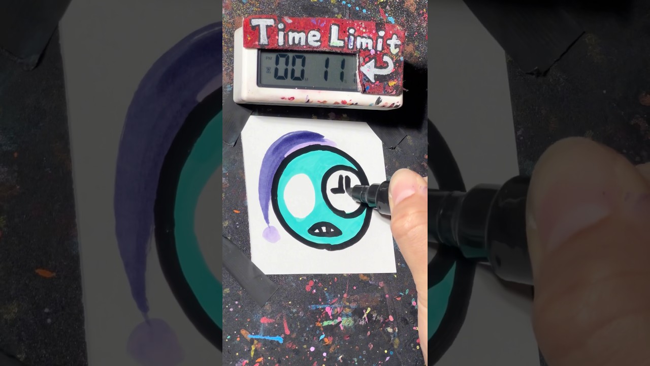 【ASMR】Drawing Astro in 40 Sec