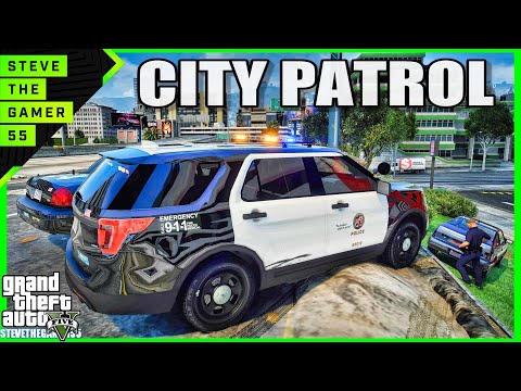 GTA 5 City Patrol Wednesday| Live| GTA 5 Lspdfr Mod|