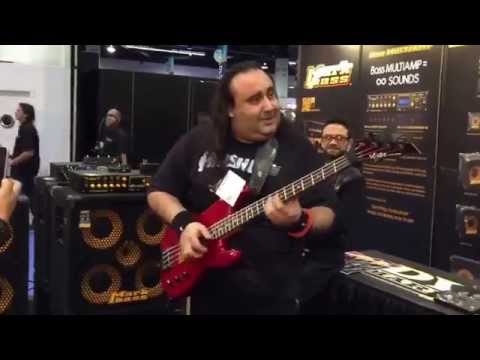 dino fiorenza at namm show