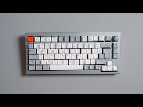If Apple Made A Mechanical Keyboard... | Keychron Q1 Knob
