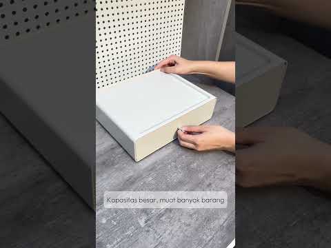 Gambar Stora Laci Penyimpanan Modular B - Putih Ivory