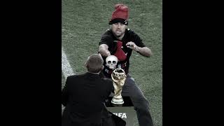 Bro tried to steal the WC Trophy 🤯