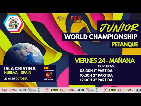 CAMPEONATO DEL MUNDO JUVENIL MIXTO - VIERNES MAÑANA