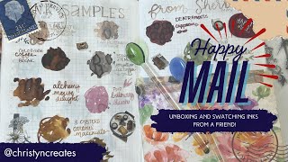 Ink Swatching with Friends - 10 New Inks from TCMC, Ferris Wheel Press and more