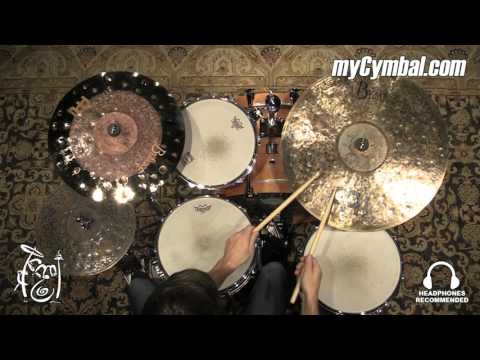 Meinl 22" Byzance Dark Raw Bell Ride Cymbal - 3252g (B22RBR-1100215H)