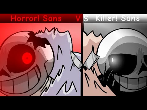Killer! Sans VS Horror!Sans (Animation)