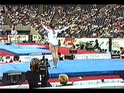 11th Team FRA Ingrid Stutz V - 1991 World Gymnastics Championships 9.587