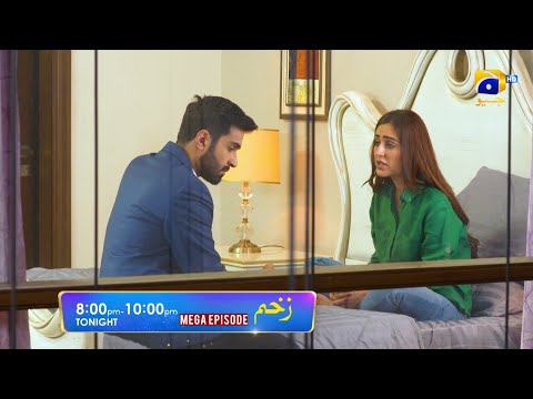 Zakham Mega Episode 40 & 41 Promo | Sehar Khan | Aagha Ali | Tonight at 9:00 PM Only on Har Pal Geo