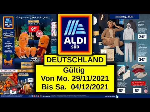 Aldi Süd Von Mo., 29.11.2021 Bis Sa., 04.12.2021 LIDL / ALDI /KAUFLAND- NEUE PRODUKTE