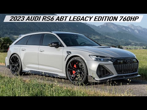 1of200! 2023 AUDI RS6 AVANT LEGACY EDITION ABT 760HP V8TT - THE ULTIMATE GROCEY GETTER - In Detail