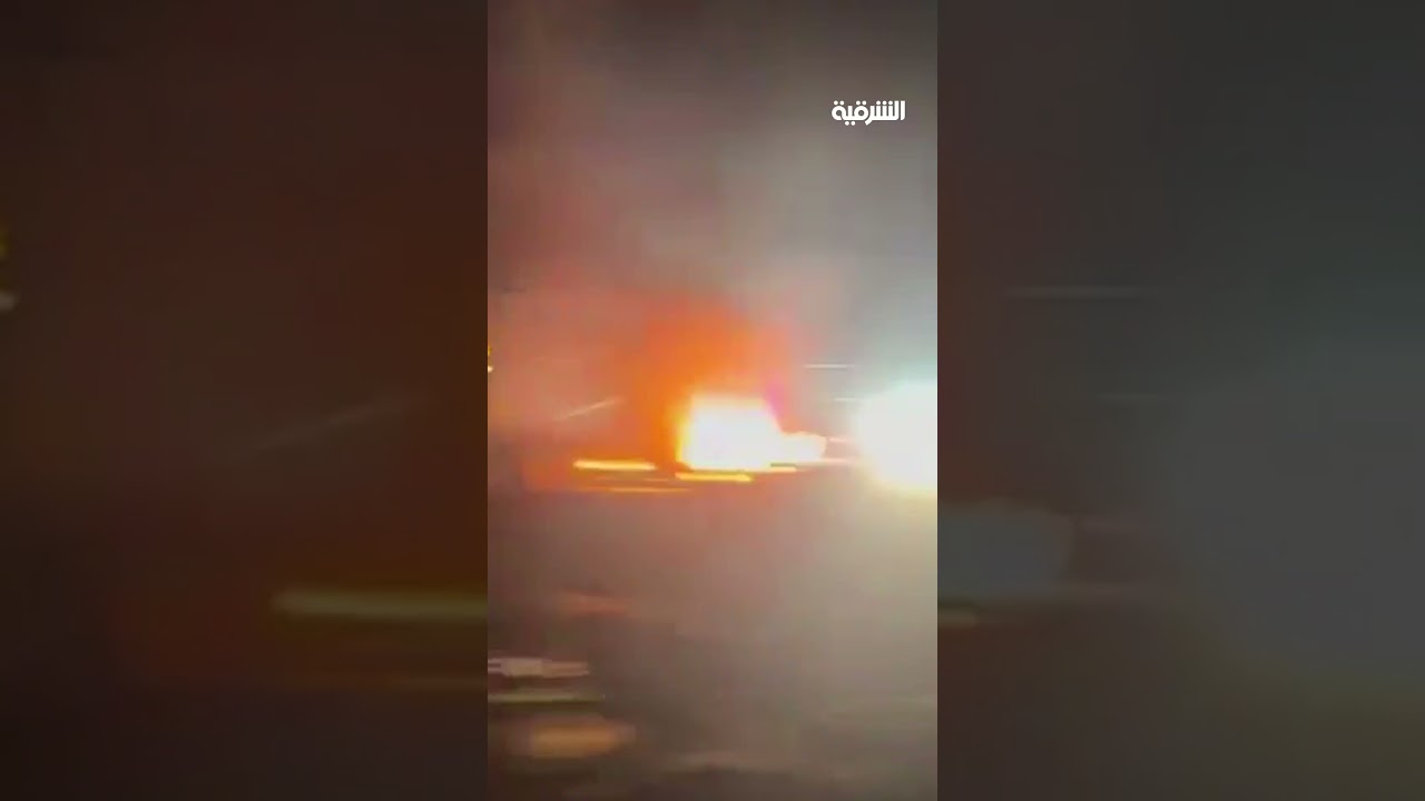 فيديو | سقوط صواريخ إيرانية على تل أبيب
