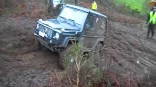 preview picture of video 'i ruta da troita 2014 teixedais sube jeep y landrover 40 años atomico arviza'