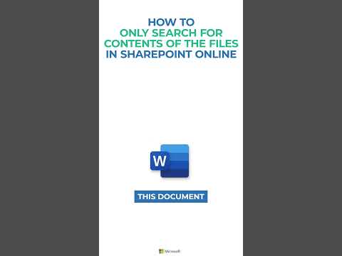 Find File Contents on SharePoint Online: A Quick Guide Find File Contents on SharePoint Online: A Quick Guide