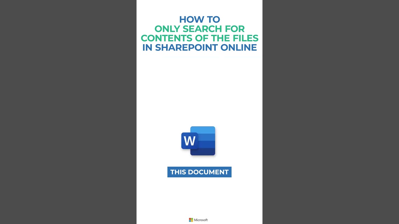 Find File Contents on SharePoint Online: A Quick Guide