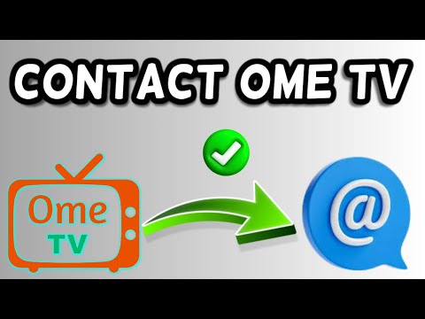 How to contact Ome TV!