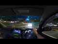Toyota Fortuner Night POV Driving Manual City 3 0L D4D ASMR