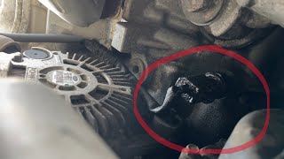 FORD FLEX OIL PRESSURE SWITCH SENSOR LEAK REPLACEMENT IN 6 MINUTES OR LESS