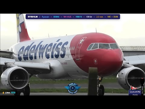 🔴Monday Morning Movements - Dublin Airport LIVE Plane Spotting - EIDW/DUB - 23/02/2026