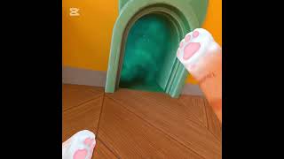 ITS A HOLE IN THE WALL | I am cat | #iamcat #vr #gtag #gorillatag #vr #funny #grandma #cats #memes