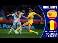 Spain Vs Belgium Extended Highlights Women S Nations League 2025