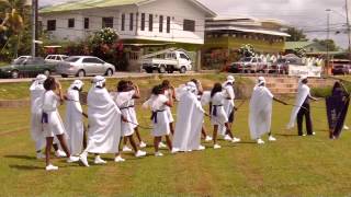 preview picture of video 'St. Francis Youths  Disciples '' March Past - Sports and Family Day 2014'