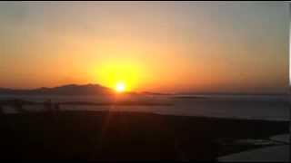 preview picture of video 'Ayvalık Şeytan Sofrası'nda gün batımı'