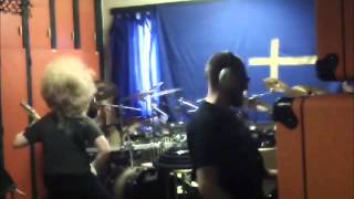 Wormeater band rehearsal