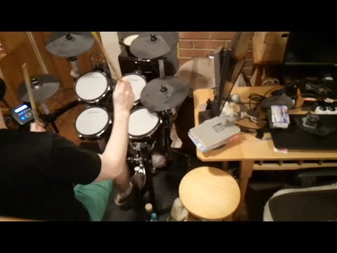 Kriss Michulis - Therion - The Crowning of Atlantis - (drum cover)