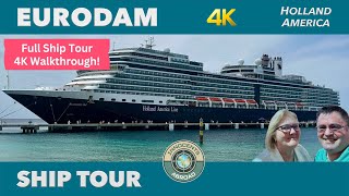 Eurodam Ship Tour | Full Walkthrough | Holland America