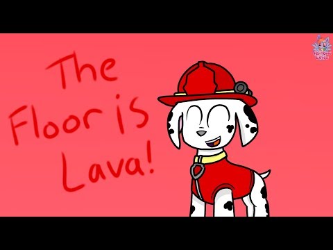 The Floor is Lava (meme) marshall