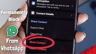 How to Permanently Remove Blocked Contacts from WhatsApp on iPhone
