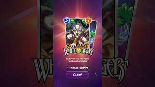 New White Tiger Variant Caught...