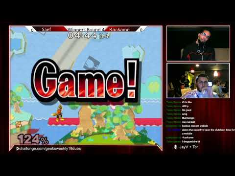 Geeksboro Melee Weekly 19 - Saef vs Kackame