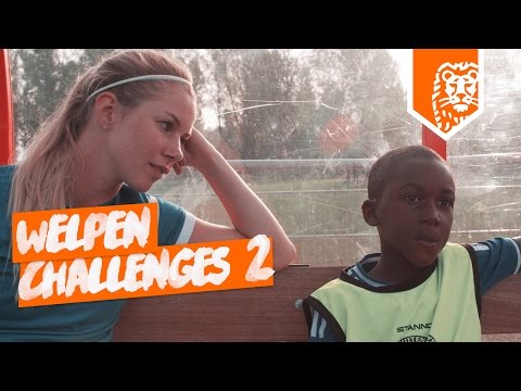 WELPENVOETBAL CHALLENGES ft ANOUK HOOGENDIJK – SC BUITENBOYS ALMERE