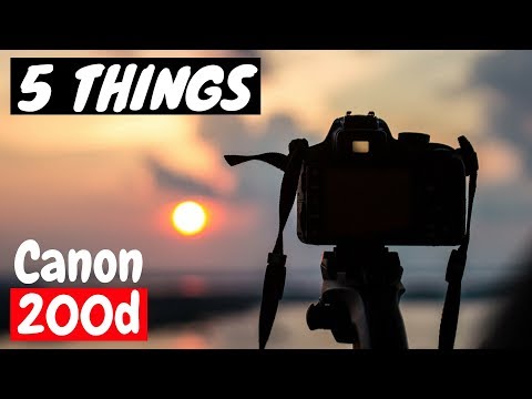 Canon 200d | Top 5 Reasons to Buy | Perfect DSLR for beginners