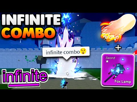 OP Dough + Fox Lamp INFINITE Combo In Blox Fruits... (Bounty Hunt)