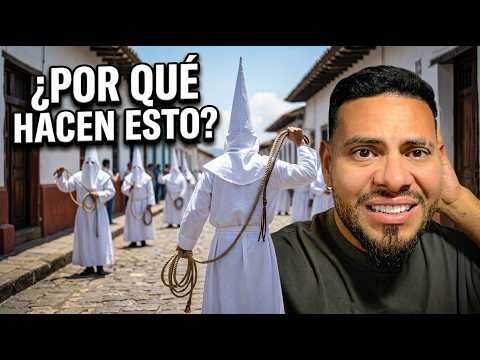 PENITENTES en Santo Tomás: la Impactante Tradición de VIERNES SANTO en Colombia 😳
