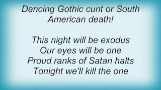 Aura Noir - South American Death Lyrics