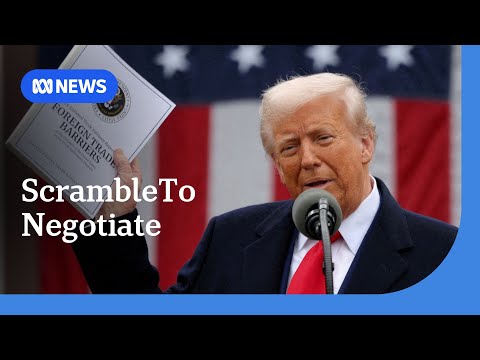 Over 50 countries reportedly contact US to negotiate Trump tariffs | ABC NEWS Over 50 countries reportedly contact US to negotiate Trump tariffs | ABC NEWS