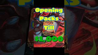 Opening Packs till $1,000 Day 147 #pokemon #pokemoncards #packopenning