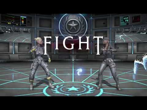 Mortal Kombat 10 Single Fight: Cassie Cage Vs Sonya Blade X-ray and Fatality