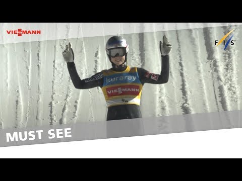 1st place for Maren Lundby in Normal Hill #2 - Zao - Ski Jumping - 2017/18