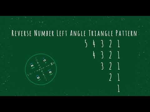 76 Number Left Angle Triangle Pattern Without Any Pre Defined Method Using While Loop In Python