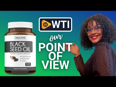 Black Seed Oil - 120 Softgel Capsules Skin Health (Non-GMO & Vegan) Cold-Pressed Nigella Sativa Producing Pure Black Cumin Seed Oil with Vitamin E - 500mg Each - WTI product video review