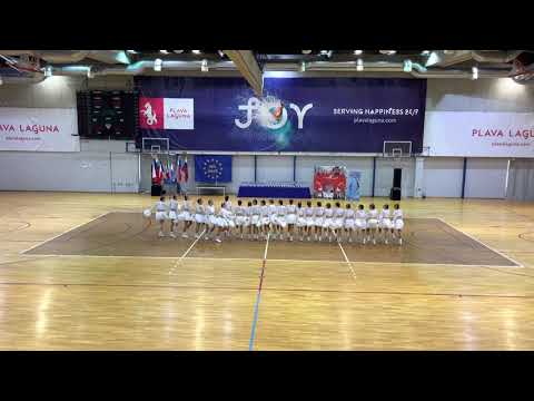 Sinjske mažoretkinje EC Poreč 2021 - Tradicional pom pons junior