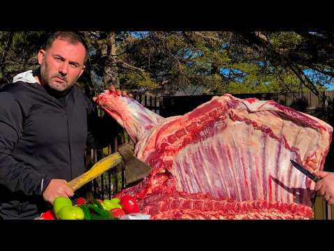 DELICIOUS OVEN-ROASTED MEAT: Full Recipe! | Georgy Kavkaz.