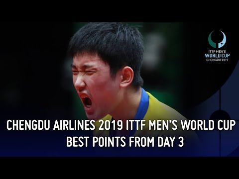 [2019 ITTF Men's World Cup] Best Points 하일라이트 2019.12.1